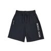 Black Terry Cotton Shorts